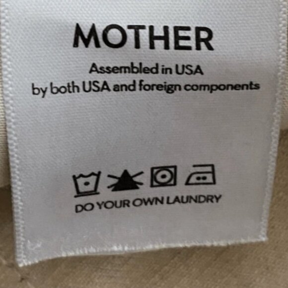 Brand New MOTHER The Huster Flood Snake Print High Rise Cropped Flare Jeans - Picture 5 of 7